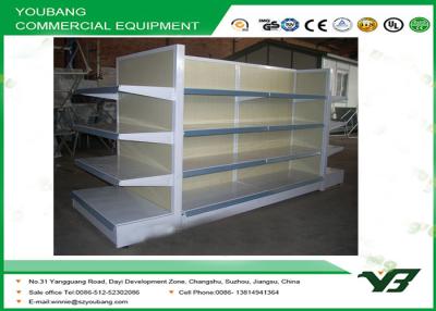 Китай Shelving CE и ISO двойной бортовой, полки дисплея на магазины розничной торговли 50 - 200kgs/слой продается