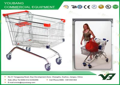 China Mini Wire Steel Supermarket european shopping carts for seniors zinc plated for sale