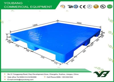 Cina Pallet di plastica resistente igienico 1200 * 1000mm dell'euro singolo vassoio standard in vendita