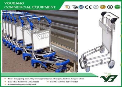 China Splitter-Flughafen-Gepäcklaufkatzen-/-flugliniengepäckwagen mit Räder Soem, ODM zu verkaufen