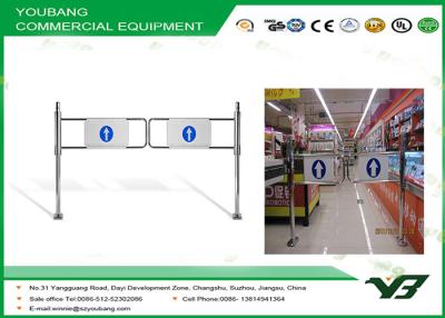 China Mechanische Edelstahlsupermarkteingangstor- und -ausgangstür zu verkaufen