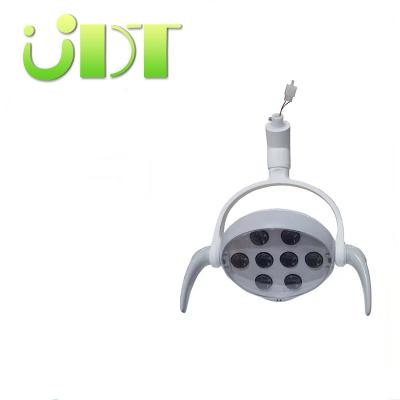 China Metal Dental Equipment Dental Sense Chair Light Dental Lamp With 8 Led Bulbs Portable Dental Shadowless for sale