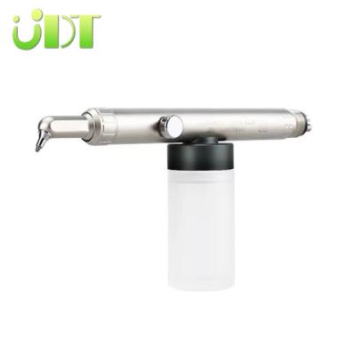 China Metal Aluminum Oxide Air Arbrasion Handpiece Dental Air Prophy Polisher Jet Water Cooling Sandblaster for sale