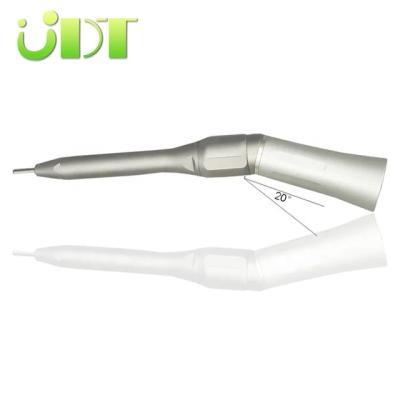 China Simple hot sale special metal dental handpiece water jet 20 degree contra angle low speed for sale