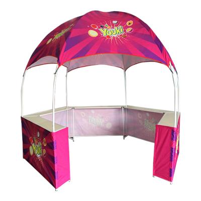 China CUSTOM Round Dome Shaped FEAMONT Trade Show Canopy Dome Tent For Promotional for sale