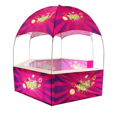 China E-Z Hot Sale Exhibition Booth 10x10 Booth Kiosk Promotional Portable Advertising Dome Tent for sale