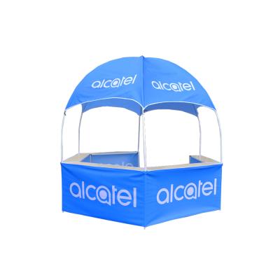 China White Powder Coated China Steel Custom Trade Show Outdoor Dome Tent For Events for sale