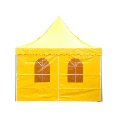 China exterior party & wedding outdoor event 3X3 4X4 5X5 10X10 canvas hexagon gazebo wedding tent for sale