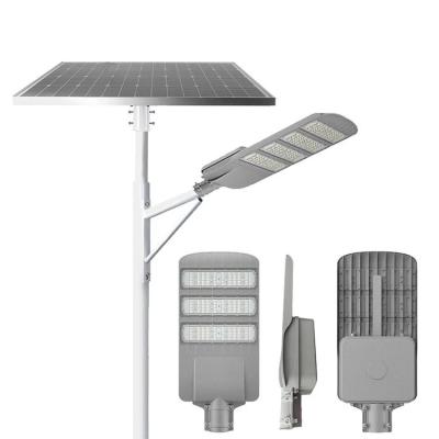 China ROAD High Quality IP65 Waterproof Aluminum Alloy Housing solar lamp 100W 150W 200W  LED Solar Street Light for sale