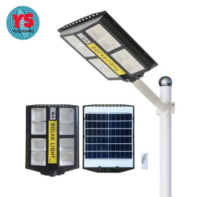 China Garden wall mounted light for courtyard garden lighting Integrated 200W 300W All In One Led Solar Street Light for sale