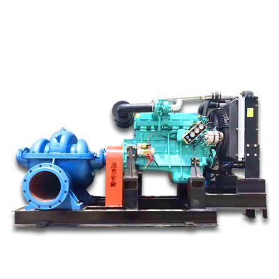 China Double Metal Large Power Suction Pump Case Horizontal Split Double Water Pump And Equipment Manufacturers Suction Pump for sale