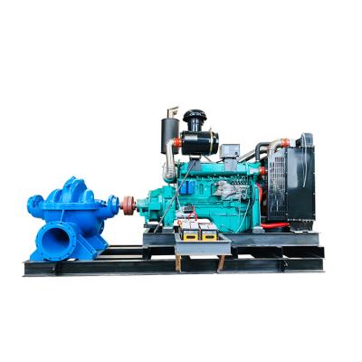 China Double Metal Large Power Suction Pump Case Horizontal Split Double Water Pump And Equipment Manufacturers Suction Pump for sale