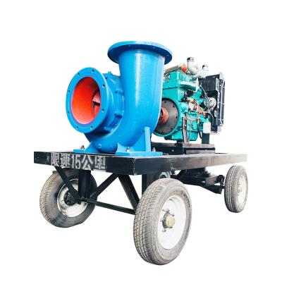 China Custom mixed agricultural diesel mixed water pump metal flow pump large capacity water pump flow pulley and equipment manufacturers for sale