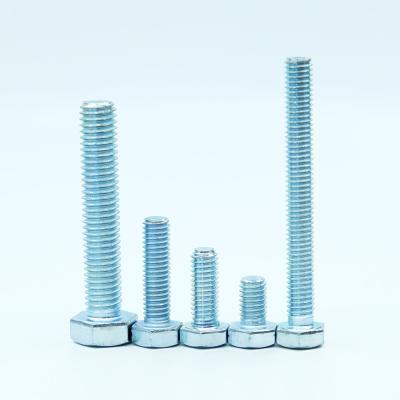 China CARTON GA Zinc Bolts Supplier Stainless Steel Hexagon STEEL Bolt Other Fasteners Hexagon Bolt for sale