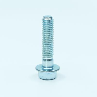 China CARTON STEEL (Half Thread) China Galvanized Type A Ga8.8 Grade Flat Flange Nuts Galvanized for sale