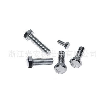 China Stainless Steel Sizes All Length X Thread High Quality Stainless Steel Hex Bolt Manufacturer 1-1/8