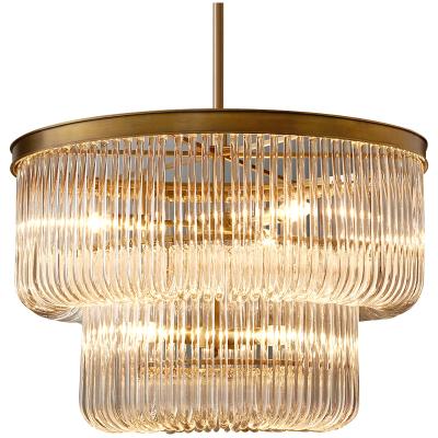 China Modern Modern K9 Crystal Chandeliers For Living Room Luxury Flush Mount LED Pendant Lamp for sale