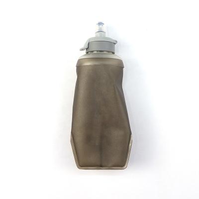 China Viable Collapsible Collapsible Bottle 650ML 750ML Soft Folding Soft Water Bottle Tpu Flip Cover Running Foldable Kettle By JIAYI Oem /Odm for sale