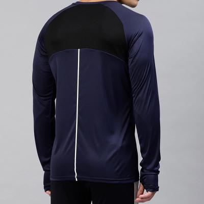 China Fitness Anti-Shrink Popular Quick Dry Gym Design Long Sleeve T-shirt Fitted Printed Sports Manufacturer Sports T-shirt for sale