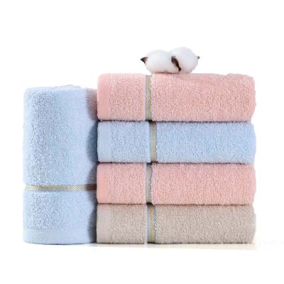 China Sustainable Terry Hotel Top Selling 100% Cotton Customized Sheer Bath Towel With Factory Price for sale