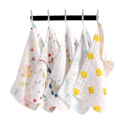 China Small Square Towel China Manufacturers Saliva Towel Baby Towel Baby Gauze Face Towel Pure Cotton Soft Newborn Child Safe Washing for sale