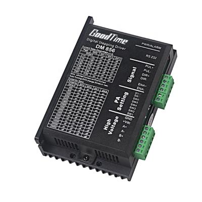 China CNC Machine DM856 High Speed ​​Industrial Micro 2 Phase DC Stepper Motor Driver for sale