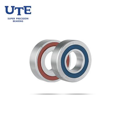 China Screw Support Bearing Manufacturing UTE Bearing 760202 Single Row Ball Bearing 760202TN1-2RSP4 Angular Size 15*35*11mm for sale