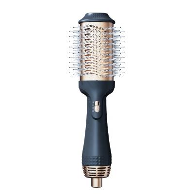 China Outdoor Hot Air Blow Dryer Brush 3 in 1 One Step Hair Straightening Brush Hot Air Electric Hair Dryer Comb for sale