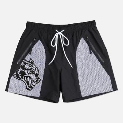 China Anti-Wrinkle Mens Summer 3D Embossed Logo Boy Biker Shorts Cotton Set Custom Workout Shorts Pants OEM Fleece Gym Sweat Shorts cargo men for sale