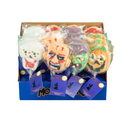 China Wholesale Normal Spooky Maine Stress Scary Snacks Ghost Doll Halloween Candy Halloween Candy Kids Custom for sale