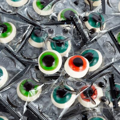 China Popular Halloween Eye Gummy Soft Eye Candy Natural Hot Selling Gummy Candy for sale