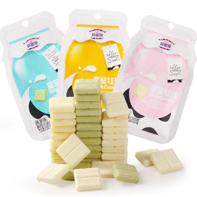 China Natural Lemia Children's Milk Tablets Candy Three Flavors Of Occasional Snacks for sale