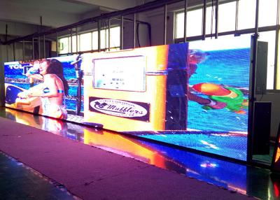 China High Definition LED Advertising Display With RGB Constant Current 1/5 Scan for sale