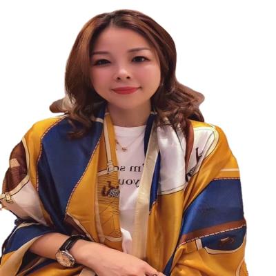 China Wholesale latest women's long scarf European and American women's fashion shawl digital printing scarf for sale