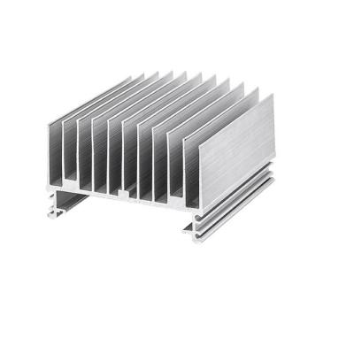 China Al6063 t5 heatsink aluminum extrusion extruded large cnc aluminum extrusion heatsink profile machining aluminum prices for sale