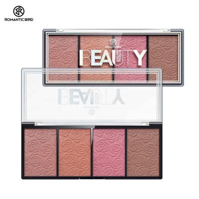 China Unique Design High Quality Makeup Face Color Cheek Private Label Waterproof Blusher Custom Wholesale Waterproof Blusher for sale