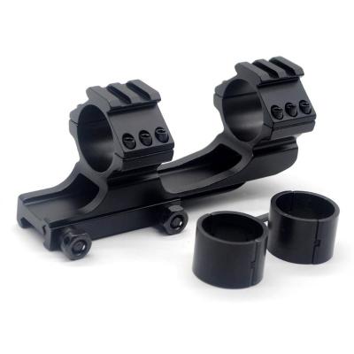 China 25.4 mm / 30 mm Double Ring Scope Mount Aplus 25.4mm 30mm Double Ring Scope Mounts Weaver Cantilever 20mm Picatinny Rail Optical Picatinny Top Rail Mount for sale