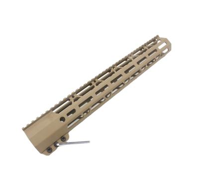 China .308/7.62 Inch Rail Mount System LR_308 DPMS M-LOK Tan Low Profile Aplus Low Profile/FDE 15 Inch Rail Mount System Ultra Thin Free Float Handguard for sale