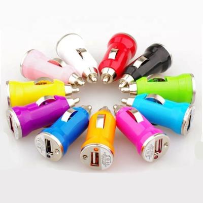 China Mini Car USB Mini Bullet Car Charger Color USB Car Charger Main Charger Main Charger for sale