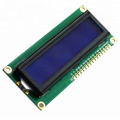 China blue screen 1602 a blue 5v blue screen lcd display screen with backlit LCD1602 LCD1602 for sale