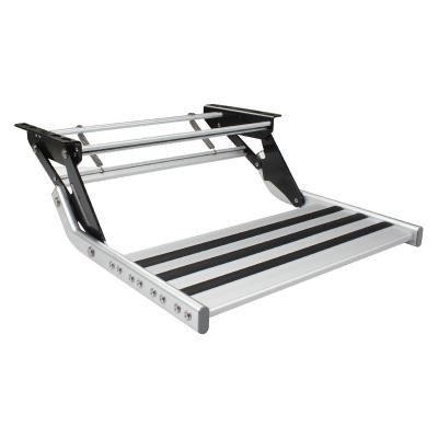 China HEYRV Caravan New Product Anti-Slip Camper Caravan Stepper RV Aluminum Manual Steps for sale