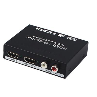 China Factory manufacturer best hdmi 4k splitter, 1x4 hdmi splitter 1 input 4 output hdmi EDID splitter HY-SP40102-A-E for sale