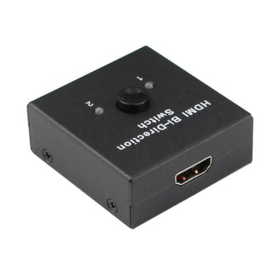 China New Multimedia Bi-direction switch 2x1 3D mini sip splitter 2 ports hdmi 2 mini 1080p HDMI scart for sale