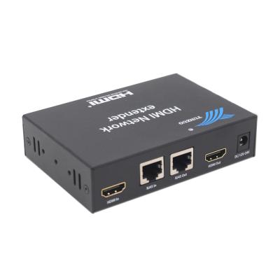 China HDMI 1.4 HDMI add-on hdmi transmitter POE receiver support 4K@60Hz hdcp 2.2 HDR 18Gbps IR control 4K@60Hz HDMI 2.0 for sale