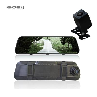 China Hot Selling High Quality Dual Cameras And 9.66 Inch Touch Screen Dash Cam 24-Hours Park Assist Dash Cam for sale