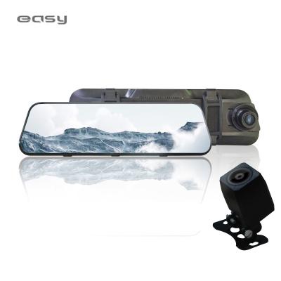 China Car Dash Cam 9.66 Inch Dash Cam 1080P Full HD Mirror Front And Rear Car Black Box H2 Model for sale