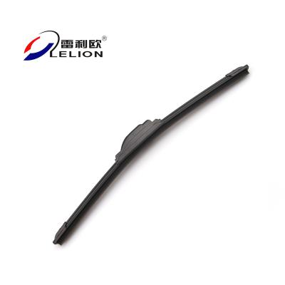 China Wholesale 100% Universal Natural Rubber Frameless Wiper Blade Soft Front Wiper Blades LELION With U Hook Beam Wiper for sale