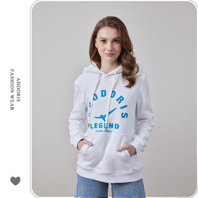 China New Style Cotton Breathable Casual Sweater Embroidery Long Ahodoris Regular Sleeve Customized Printing Pullover Hoodies For Girls for sale