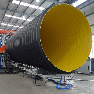 Cina l'acciaio ondulato della macchina del tubo di 200mm ha rinforzato SN8 SN16 in vendita