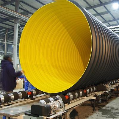 Chine Tuyau composé du HDPE SRPE faisant la machine 800Mpa pour le drainage d'égout à vendre